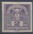 Autriche : timbre pour journaux n 36 x anne 1920