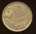 Monnaie  Pice de France 10 Francs 1954 Georges Guiraud