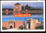 CPM Maroc MARRAKECH Multi vues