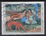 FRANCE 1968 - YT 1568 - Tableau  L'Arara de Gauguin 