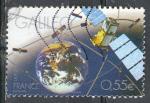 France 2008; Y&T n 4248; 0,55, Satellite Galieo, issus du bloc 123