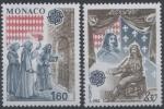 Monaco : n 1322 et 1323 xx anne 1982