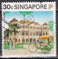 SINGAPOUR N 581 de 1990 oblitr