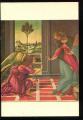 CPM neuve Italie FIRENZE Gallerria Uffizi  Annunciazione  - Botticelli