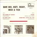 SP 45 RPM (7")  Dave Dee, Dozy, Beaky, Mick & Tich  "  The legend of Xanadu  "  