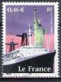 France 2002; Y&T n 3473; 0,46 navire, le France, issu BF 47