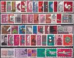 RFA lot n 1 de 50 timbres oblitrs des annes 62/68  3ct le timbre!