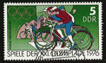 Allemagne 1976 - oblitr - cyclisme olympiade