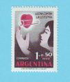 ARGENTINE ARGENTINA MALADIE LEUCEMIE 1958 / MNH**