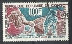 Congo 1973; Y&T n PA 187; 100F conqute spatiale