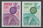 MONACO N°729/730** (Europa 1967) - COTE 2.50 €