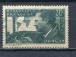 Timbre FRANCE 1937  Obl   N 337  Y&T  Personnage Jean Mermoz