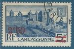N490 Carcassonne surcharg 2F50 oblitr