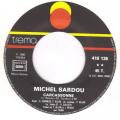 SP 45 RPM (7")  Michel Sardou  "  Je ne suis pas mort je dors  "
