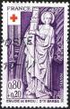 1911 - Croix Rouge : Eglise de Brou - oblitr - anne 1976