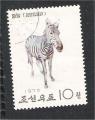 North Korea - SG N1352  zebra / zbre
