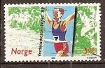 norvege - n 971  obliter - 1989