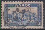 MAROC - Timbre n144 oblitr