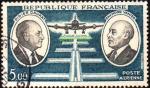 FRANCE - P.A - 1971 - Y&T 46 - D. Daurat (1891-1969) et R. Vannier  - Oblitr