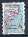 Timbre du PORTUGAL Province du MOCAMBIQUE 1954  Obl  N 442  Y&T   