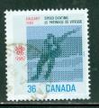 Canada 1987 Y&T 993 oblitr Jeux olympiques hiver Calgary 