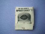 do you know a space cadet ?  Boite ALLUMETTES publicit