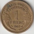 1 Franc Morlon bronze-alu 1937
