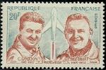 Francia 1959.- Pilotos de Prueba. Y&T 1213**. Scott 925**. Michel 1257**.