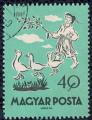 Hongrie 1959 Oblitr Used Mattie the Goose Boy Matthieu des Oies SU