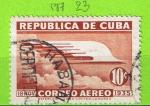 CUBA YT P-A N23 OBLIT