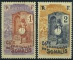 France, Cte des Somalis : n 83 et 84 nsg (anne 1915)