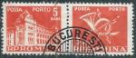 Roumanie - Timbre Taxe - Y&T 0122 (o) - 1957 -