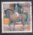 ALLEMAGNE - 1992 -  Equitation - Yvert 1421 Oblitr