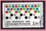 France Oblitr Yvert N2353 50 Ans tlvision 1985