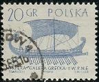 Polonia 1963-64.- Barcos. Y&T 1243. Scott 1126. Michel 1385.
