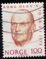 Norvge 1973 Oblitr Used 70me Anniversaire du Roi Olav V SU