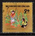 Vietnam du Nord 1970; Y&T n 662, 20 xu, Pour l'enfance,  jardinage