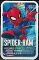 Carte  Collectionner Collector Pars en Mission Marvel E. Leclerc Spider-Ham 034