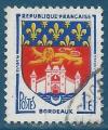 N°1183 Armoiries de Bordeaux oblitéré