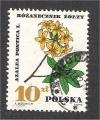 Poland - Scott 1516   flower / fleur