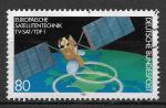 Allemagne - 1986 - Yt n 1122 - Ob - Projet Satellite franco allemand