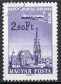 HONGRIE N PA 300 o Y&T 1968 Cinquantenaire du vol postal Budapest-Vienne