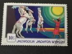 Mongolie 1974 - Y&T 711  715 obl.