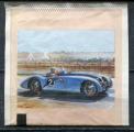 Voiture du MANS Bugatti 57S 1937 Papier Sucre Poudre Bghin Say (S sous E)   