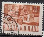 Roumanie : Y.T. 2352 - Chariot  postal - oblitr - anne 1968