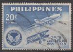 PHILIPPINES N PA 60 o Y&T 1960 25e Anniversaire des Forces ariennes