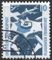 Allemagne - 1988 - Yt n 1179 - Ob - Aroport de Francfort