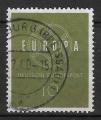 Allemagne - 1959 - Yt n 193 - Ob - EUROPA