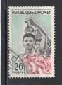 Timbre Rpublique du Dahomey / Oblitr / 1963 / Y&T N183.