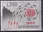 saint-marin - n 572  neuf** - 1962